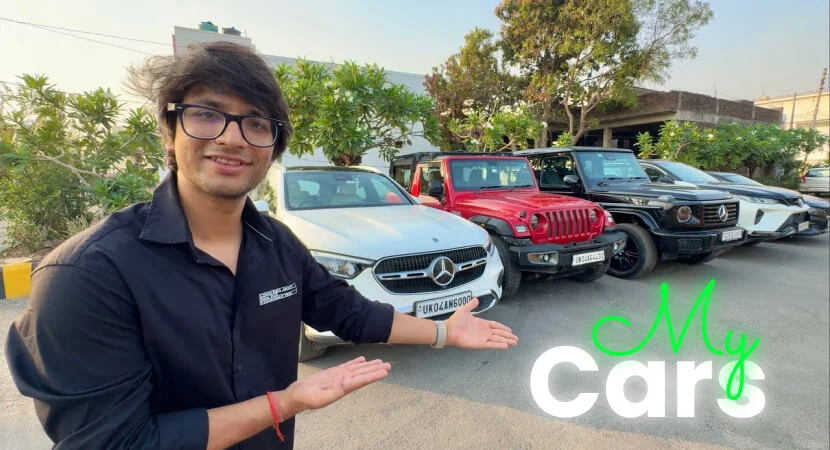 Saurav Joshi car collections