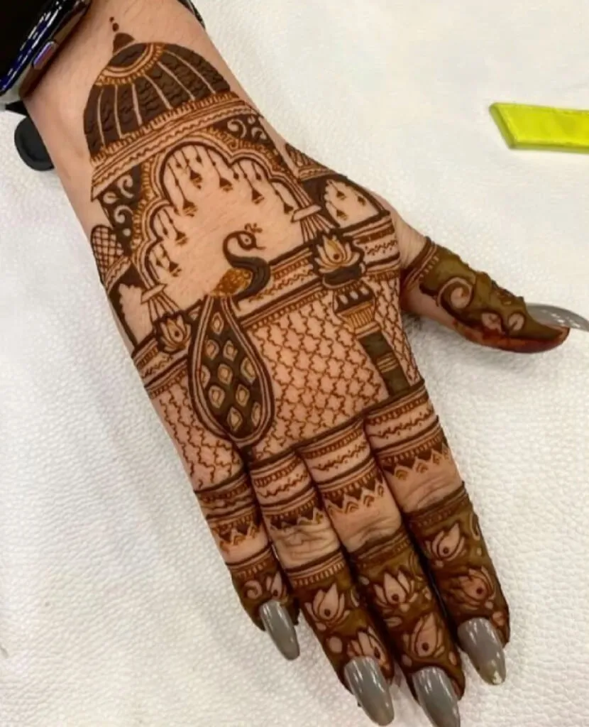 bridal mehndi design 2026